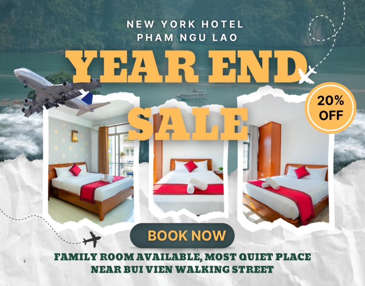 New York Hotel Pham Ngu Lao Хошимин Экстерьер фото